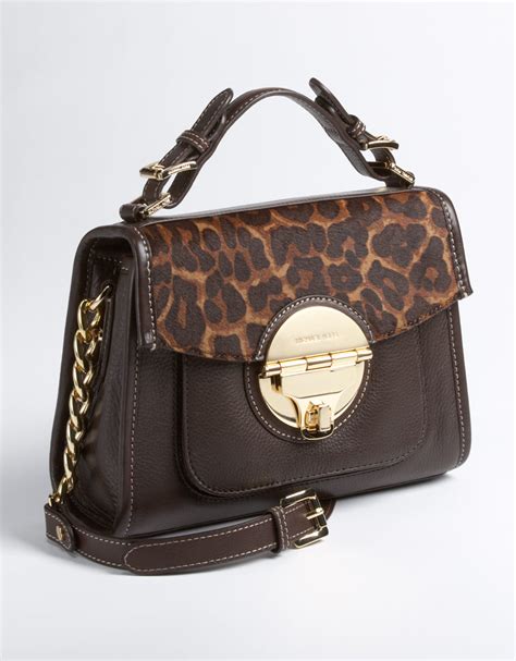 michael kors leopard satchel|Michael Kors leather satchel large.